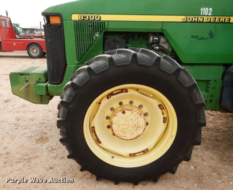 image for item DJ8823 1996 John Deere 8300  MFWD tractor