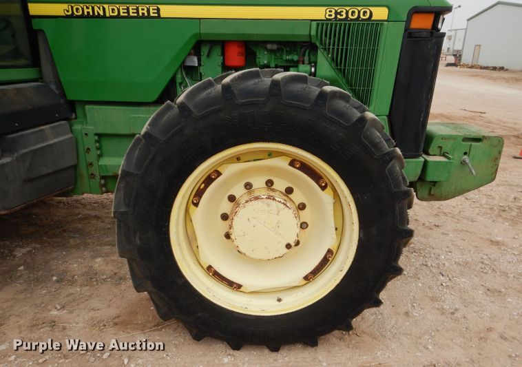 image for item DJ8823 1996 John Deere 8300  MFWD tractor