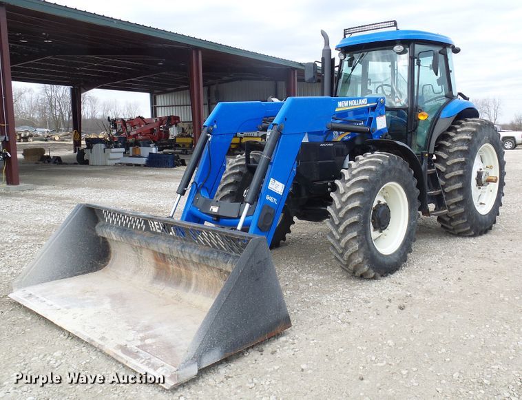 image for item DL0807 2014 New Holland TS6.140  MFWD tractor