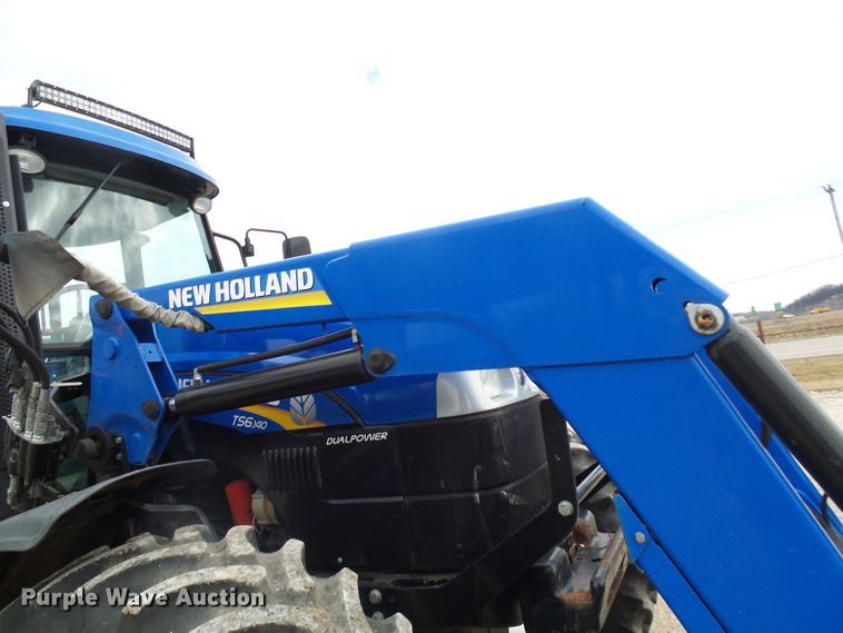 image for item DL0807 2014 New Holland TS6.140  MFWD tractor