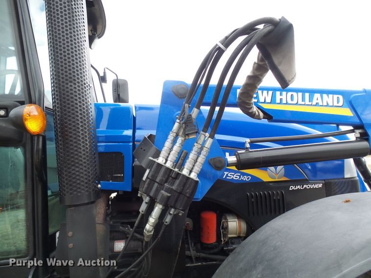 image for item DL0807 2014 New Holland TS6.140  MFWD tractor
