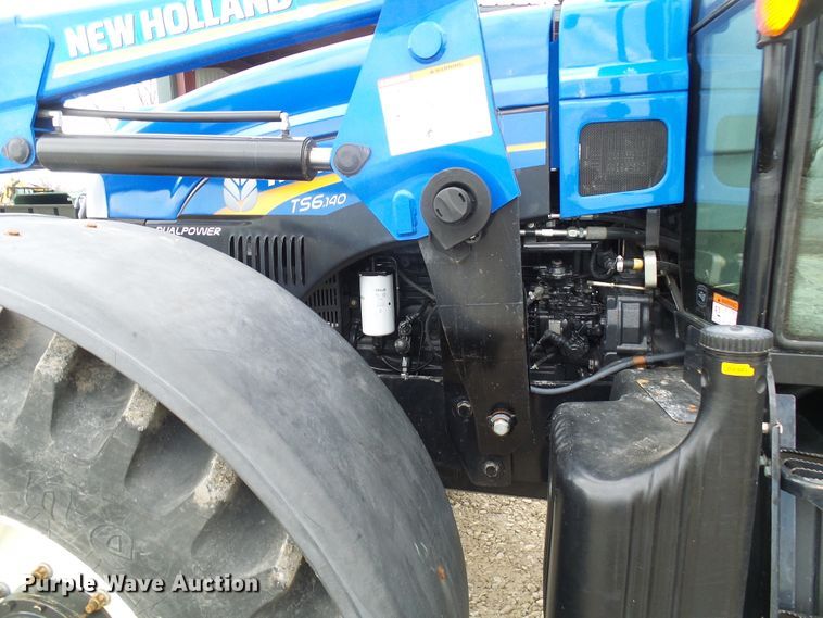 image for item DL0807 2014 New Holland TS6.140  MFWD tractor