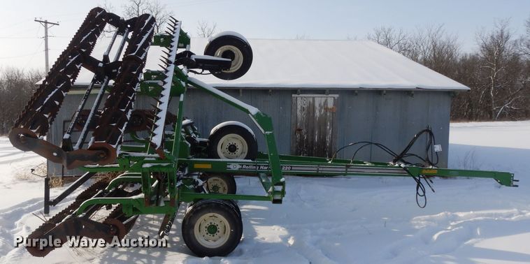 image for item DL2135 Unverferth Rolling Harrow 220  rolling harrow