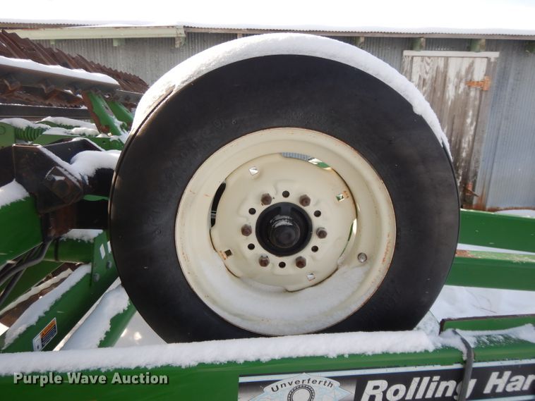 image for item DL2135 Unverferth Rolling Harrow 220  rolling harrow