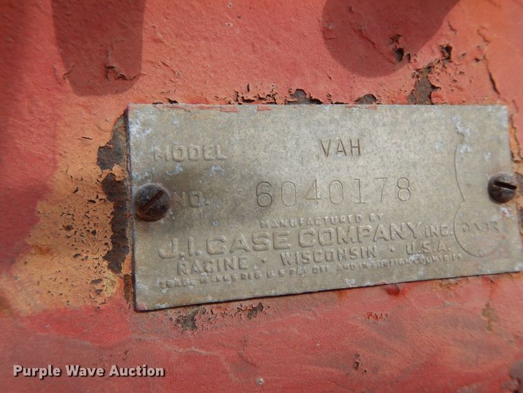 image for item DM2799 1950 J. I. Case VAH  tractor