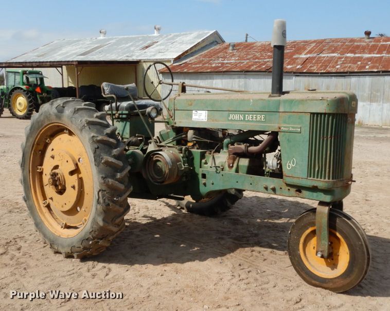 image for item DM2800 1953 John Deere 60  tractor