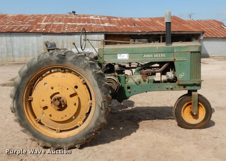 image for item DM2800 1953 John Deere 60  tractor