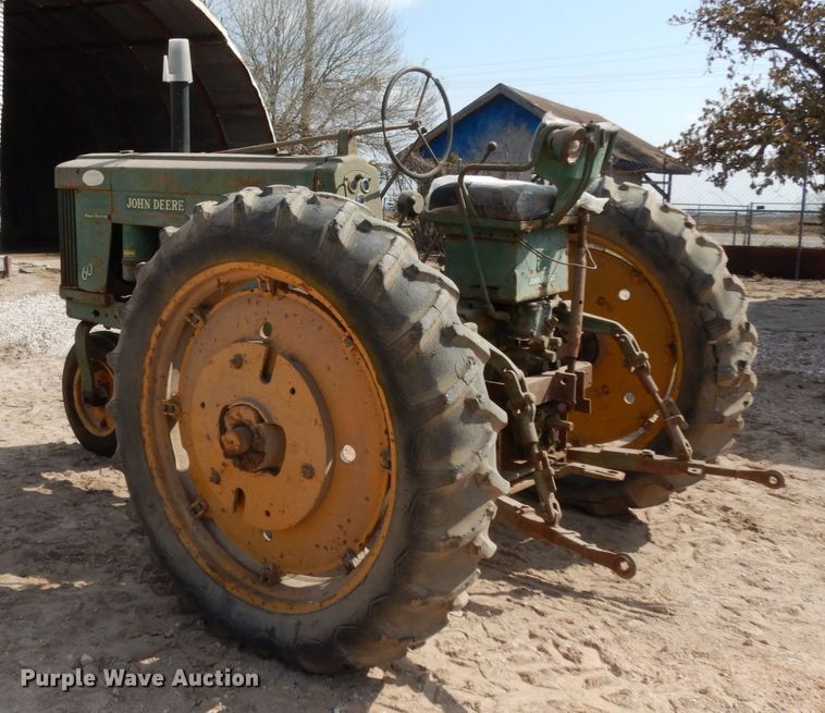 image for item DM2800 1953 John Deere 60  tractor