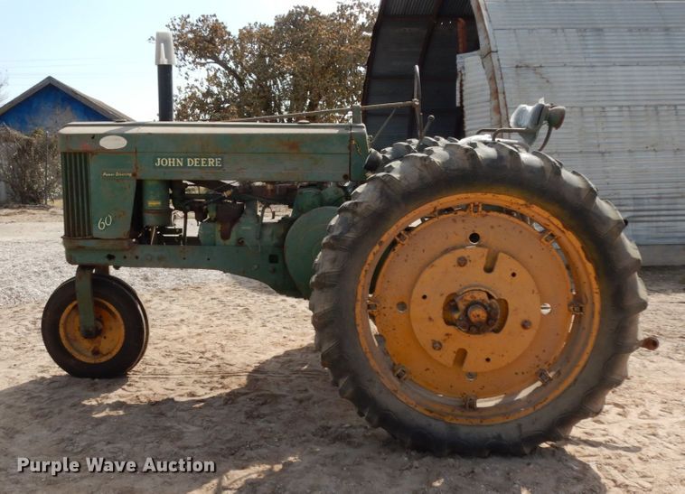 image for item DM2800 1953 John Deere 60  tractor