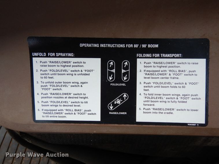 image for item DM2802 2001 John Deere 4710  sprayer