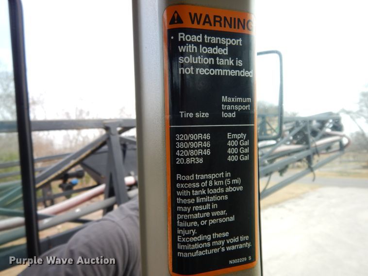 image for item DM2802 2001 John Deere 4710  sprayer