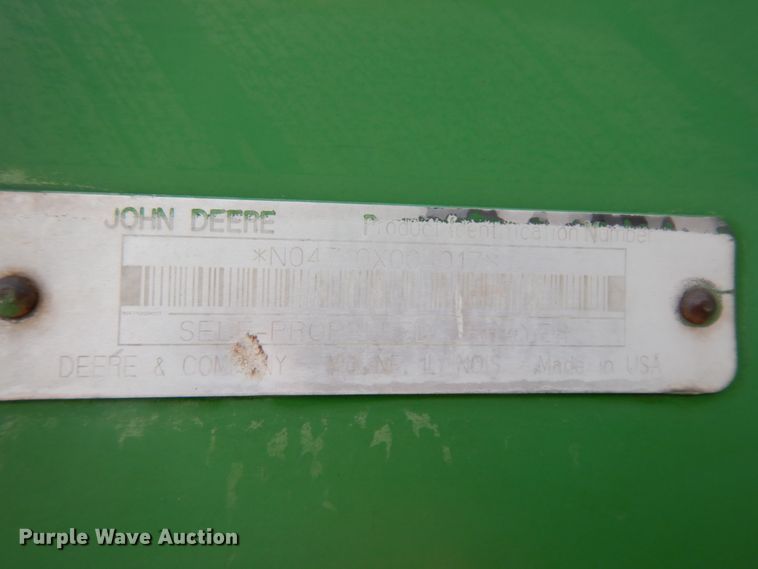 image for item DM2802 2001 John Deere 4710  sprayer