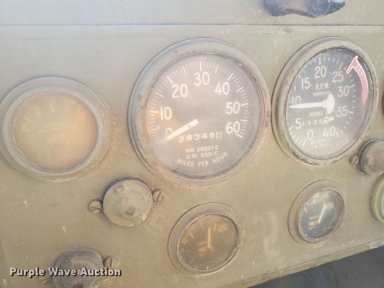 image for item EY9679 1970 Kaiser XM813  semi truck