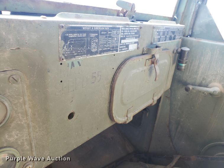 image for item EY9679 1970 Kaiser XM813  semi truck