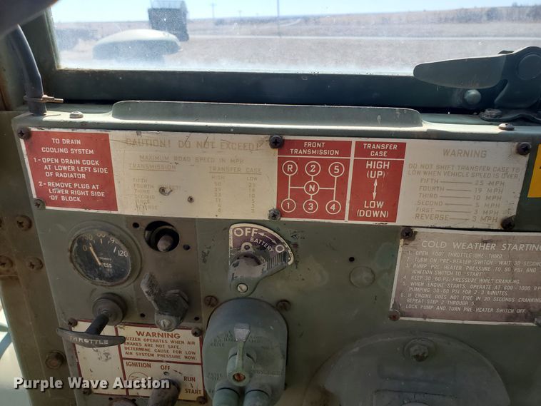 image for item EY9679 1970 Kaiser XM813  semi truck