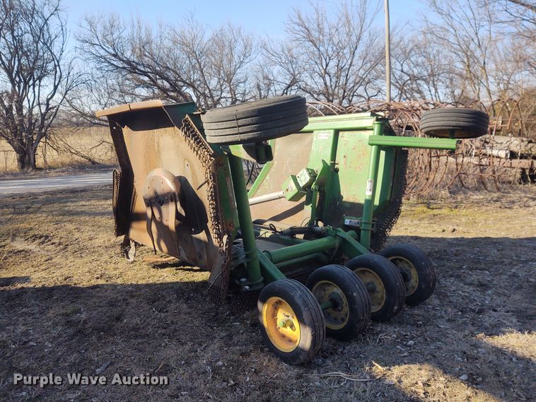 image for item FY9837 John Deere 1518 batwing rotary mower