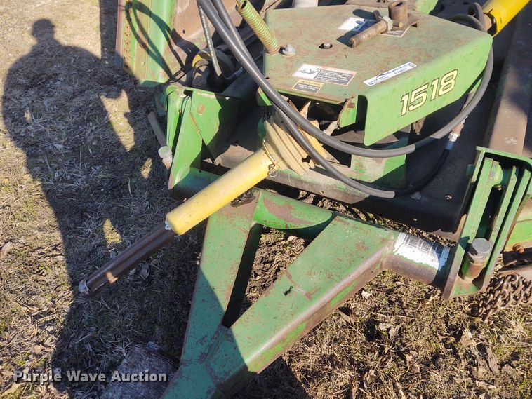 image for item FY9837 John Deere 1518 batwing rotary mower