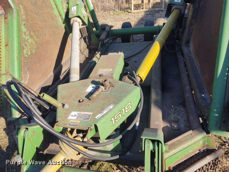 image for item FY9837 John Deere 1518 batwing rotary mower