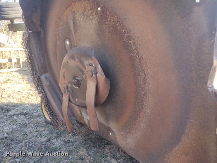 image for item FY9837 John Deere 1518 batwing rotary mower