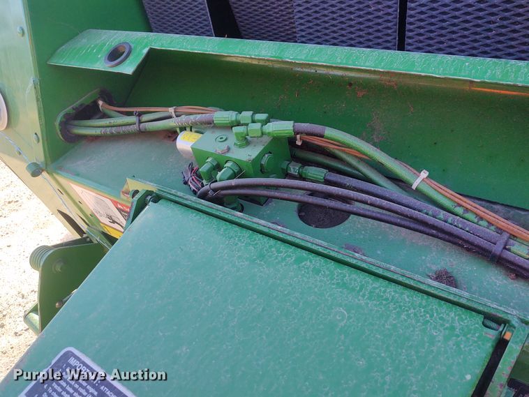 image for item FY9880 2010 John Deere 468  Mega Wide Plus round baler
