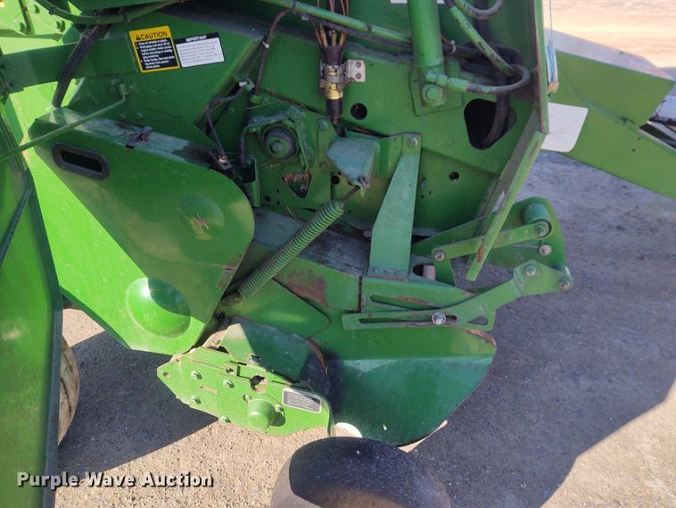 image for item FY9880 2010 John Deere 468  Mega Wide Plus round baler