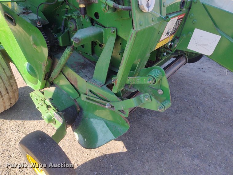 image for item FY9880 2010 John Deere 468  Mega Wide Plus round baler