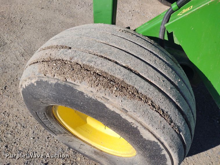 image for item FY9880 2010 John Deere 468  Mega Wide Plus round baler