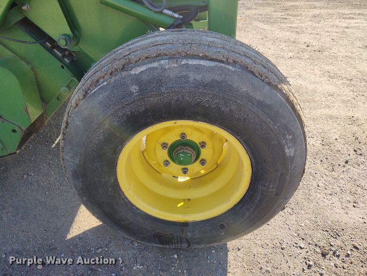 image for item FY9880 2010 John Deere 468  Mega Wide Plus round baler