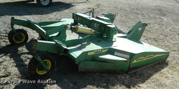 image for item GE9958 John Deere MX8 rotary mower