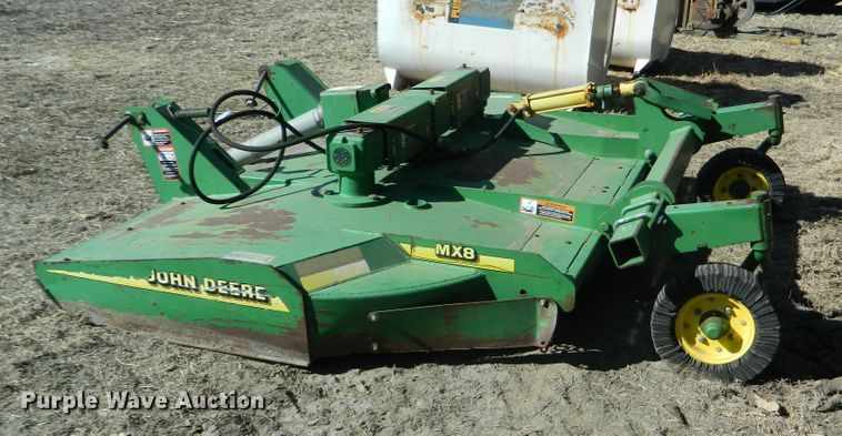 image for item GE9958 John Deere MX8 rotary mower