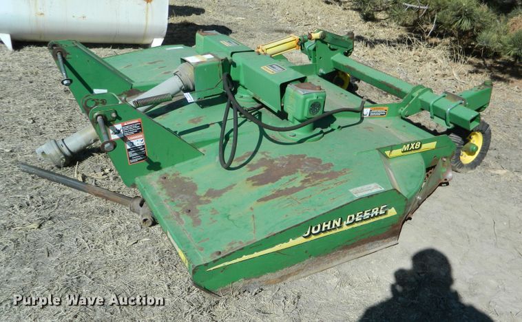 image for item GE9958 John Deere MX8 rotary mower