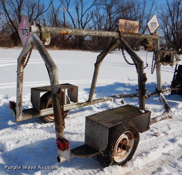 image for item HW9883 Shop built propane tank carrier