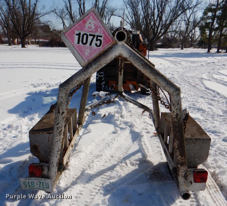 image for item HW9883 Shop built propane tank carrier