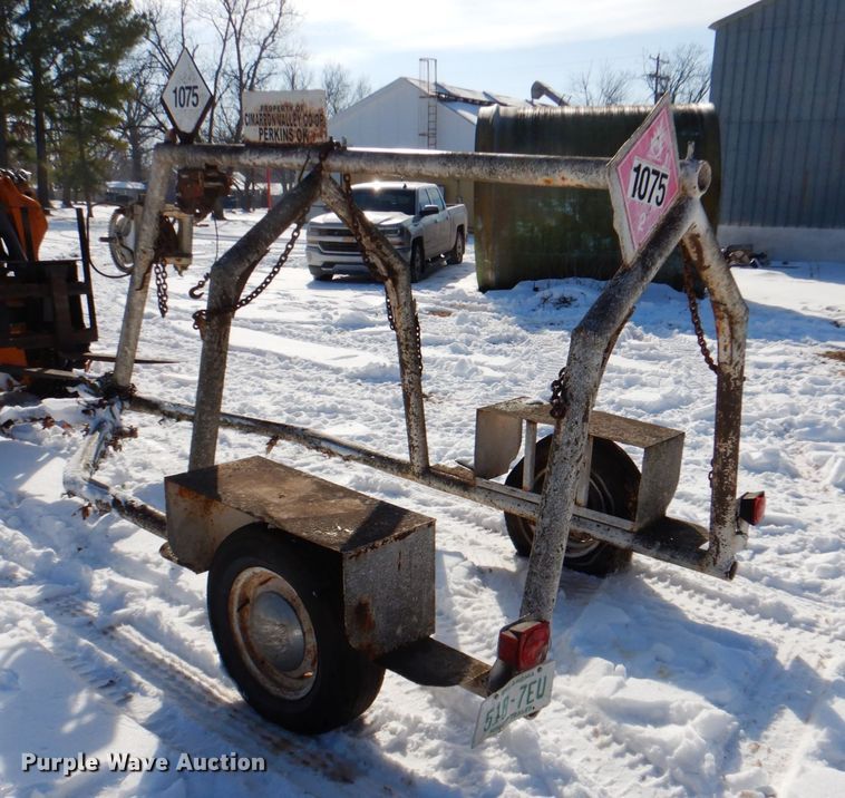 image for item HW9883 Shop built propane tank carrier