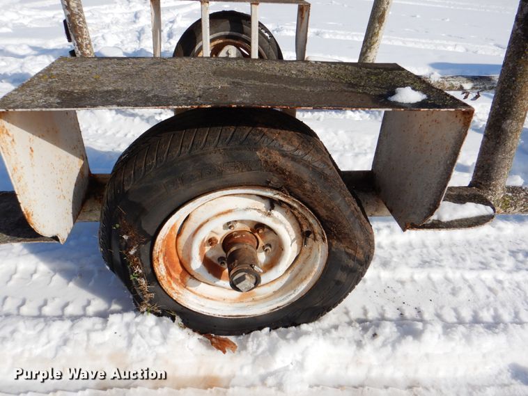 image for item HW9883 Shop built propane tank carrier