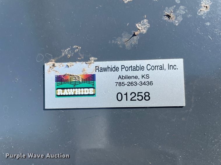 image for item HX9821 Rawhide Standard Processor Plus 1 corral system