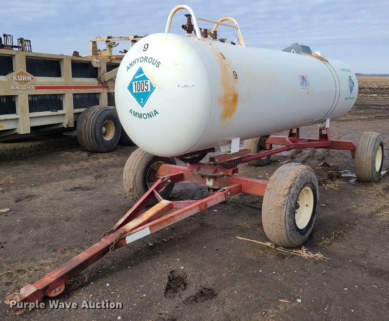 image for item IA9291 American Welding and Tank, LLC NH3 tank