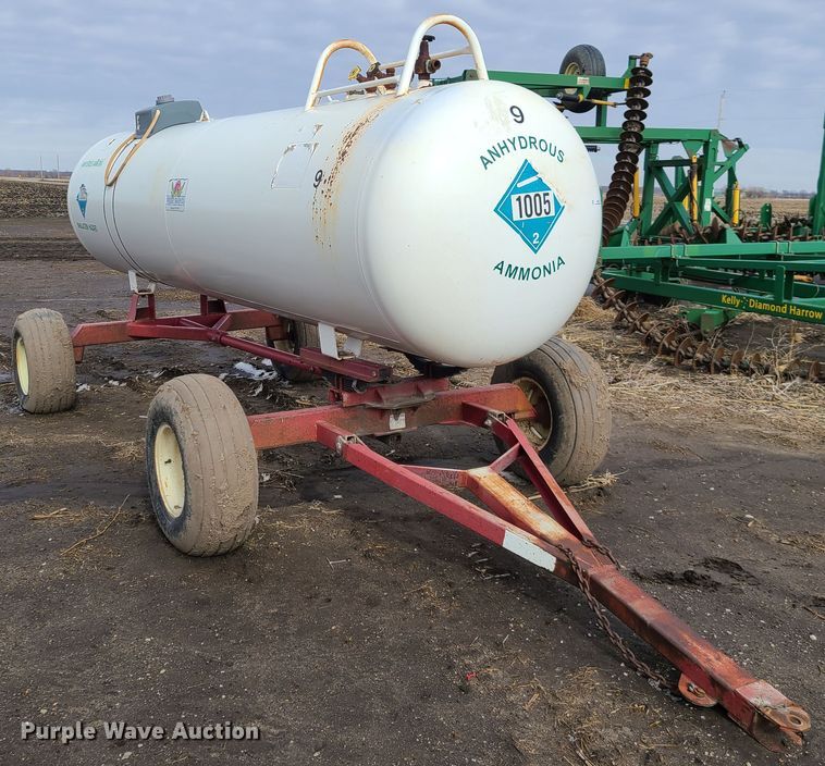 image for item IA9291 American Welding and Tank, LLC NH3 tank