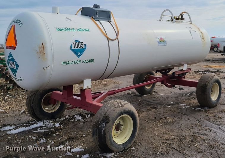 image for item IA9291 American Welding and Tank, LLC NH3 tank