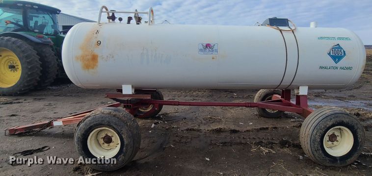 image for item IA9291 American Welding and Tank, LLC NH3 tank