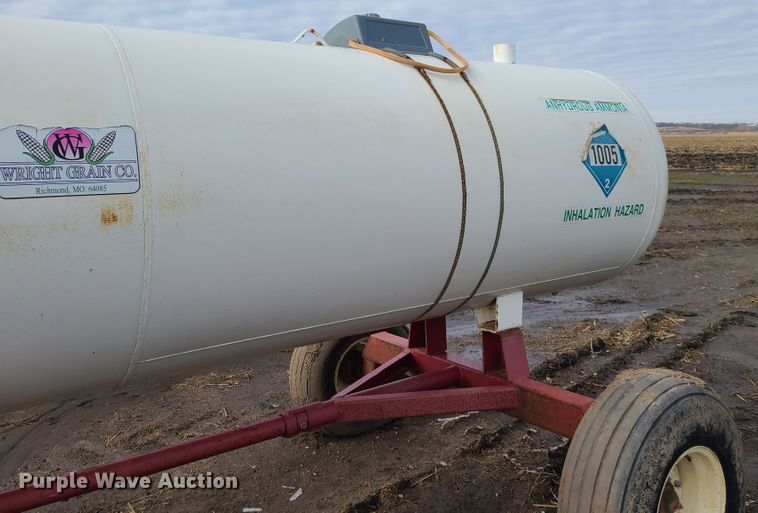 image for item IA9291 American Welding and Tank, LLC NH3 tank