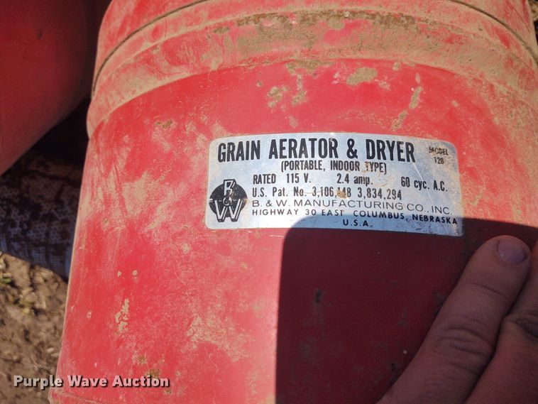 image for item FY9904 (2) B&W grain dryers