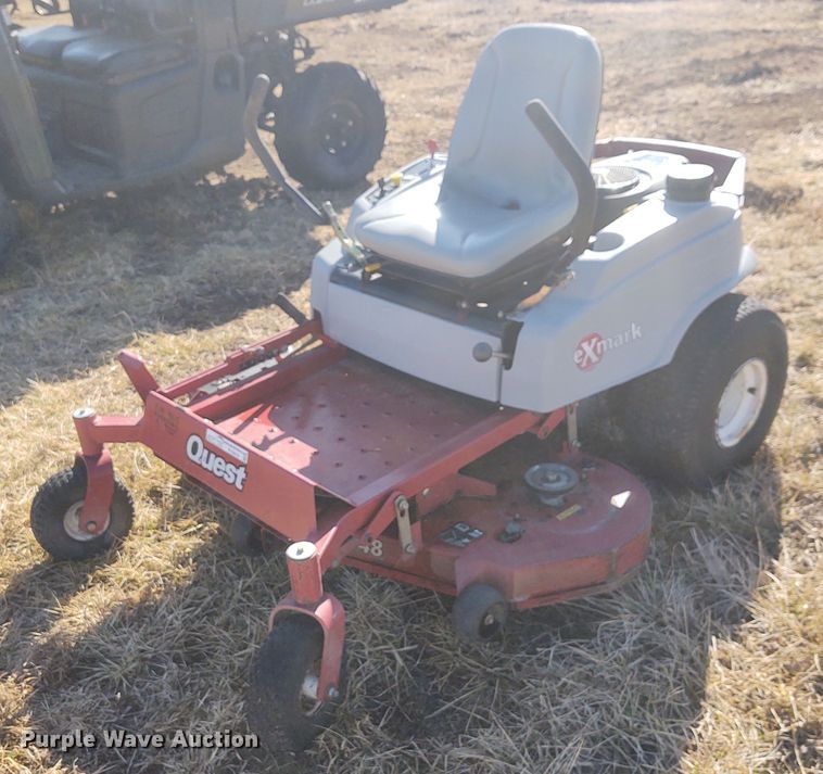 image for item FY9919 Exmark Quest  ZTR lawn mower