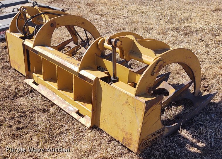 image for item FY9922 Turbo Grapple  85"W skid steer grapple bucket