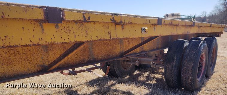 image for item FY9939 1966 Fontaine hay bale trailer