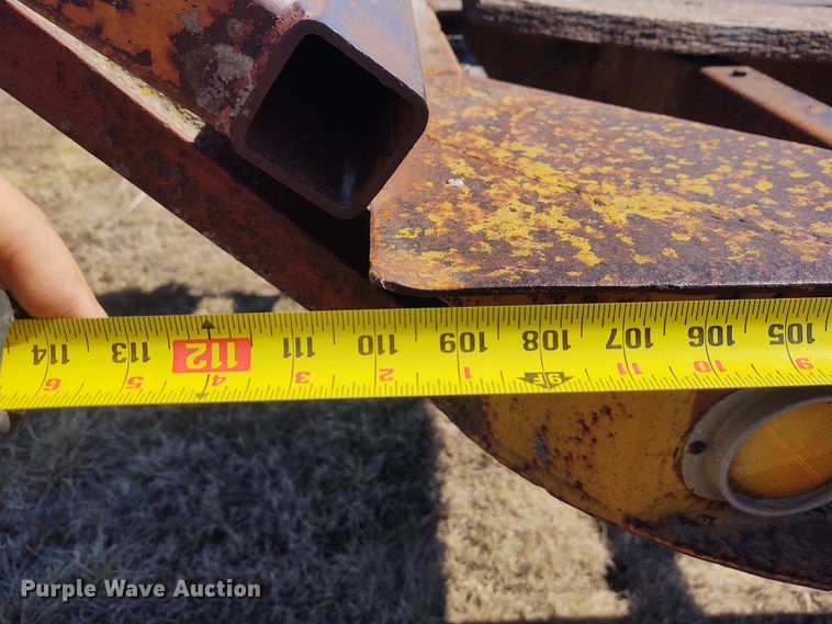 image for item FY9939 1966 Fontaine hay bale trailer