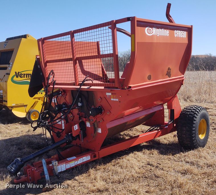 image for item FY9948 Highline CFR650 bale processor