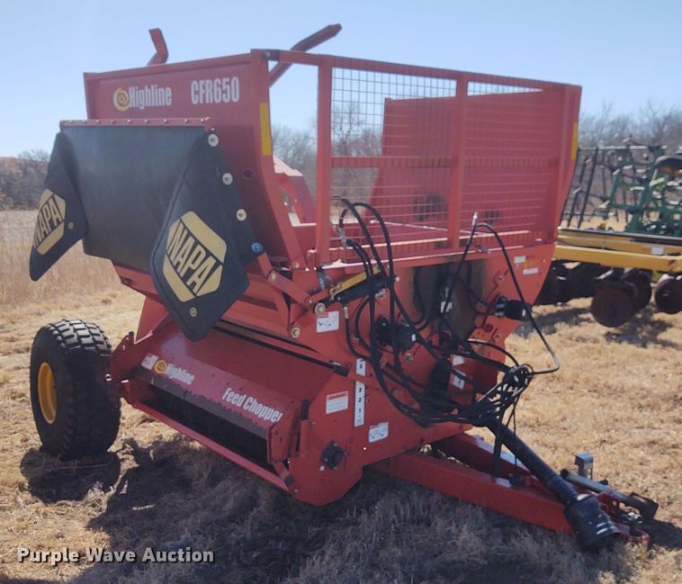 image for item FY9948 Highline CFR650 bale processor