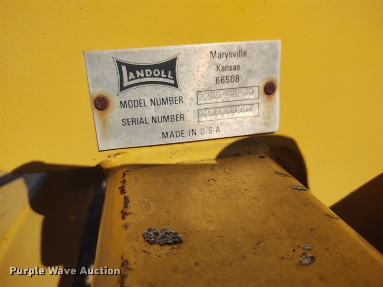 image for item FY9949 Landoll 2205-4A-30  disk ripper