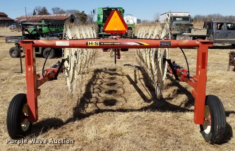 image for item FY9959 H&S BF12HC Hi-Capacity hay rake